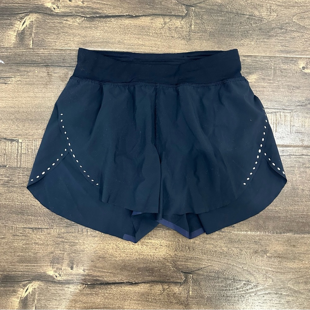 lululemon athletica Black Athletic Running Shorts
